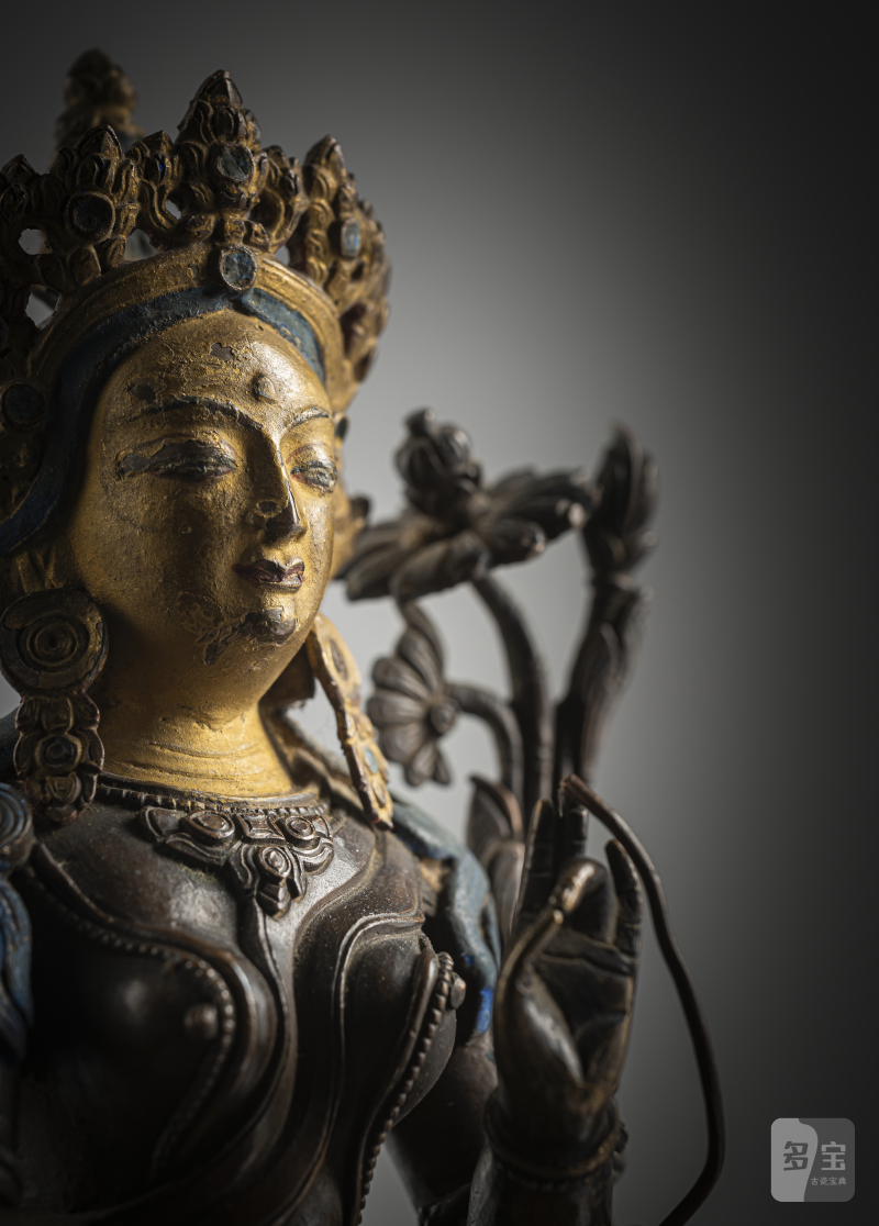 A BRONZE FIGURE OF SYAMATARA - 图4